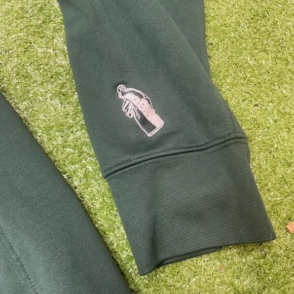 Nike Dri-Fit Michigan State Go Green Go White Mens Size Medium Hooded Sweatshirt - Picture 3 of 8